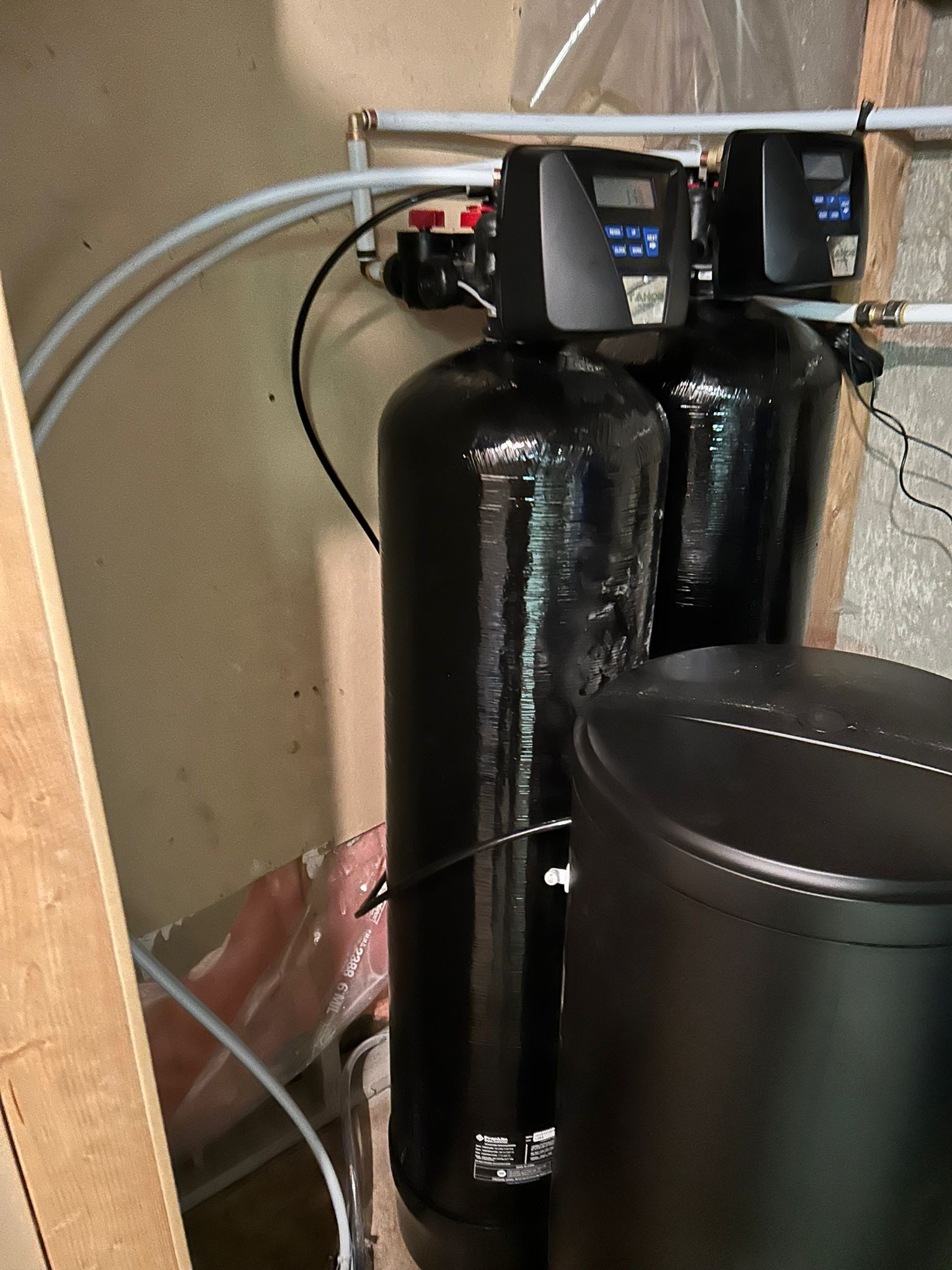 Iron Filter installation photo