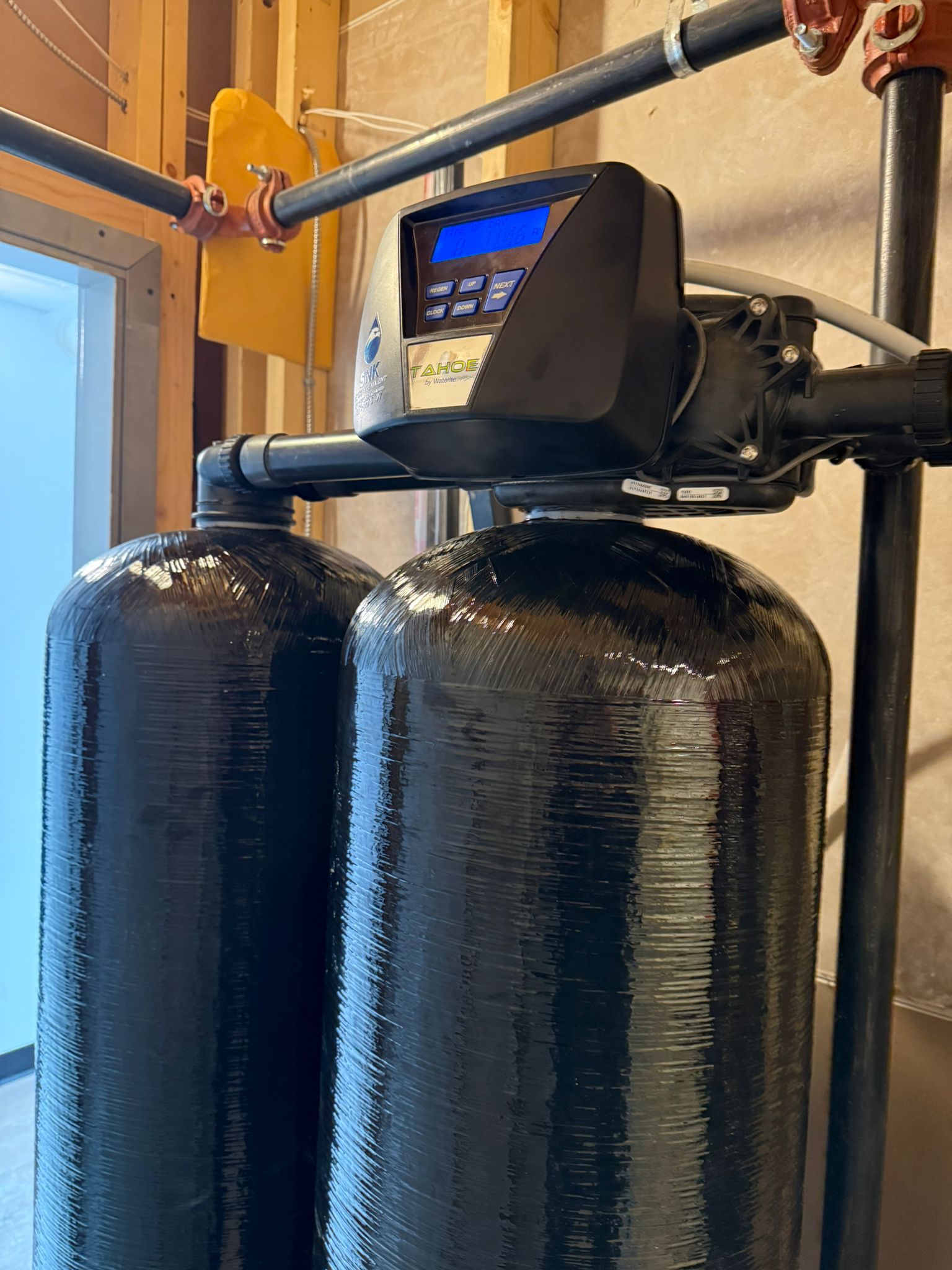 Iron Filter installation photo